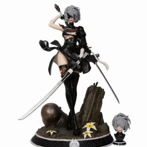 NieR Automata Yorha 2B Character Collectible Figure Model Statue Ideal For Hobby Fans Collection